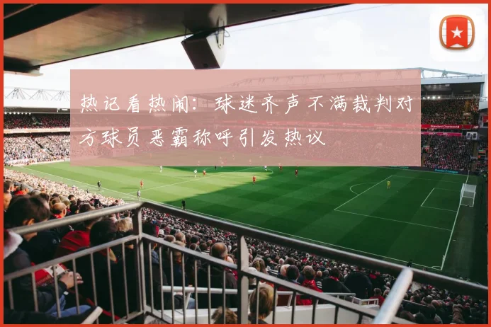 热记看热闹：球迷齐声不满裁判对方球员恶霸称呼引发热议
